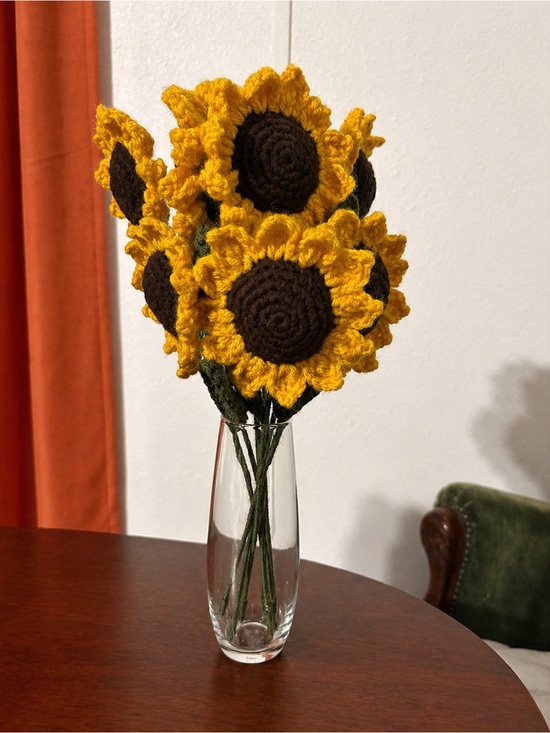 Handmade Other - 🌻 Crochet Sunflower Bundle (Set of 3) 🌻